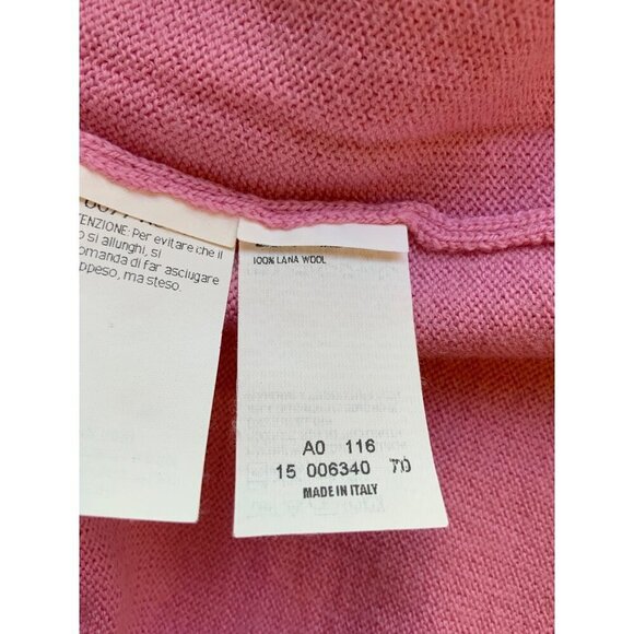 Les Copains womens sweater high neck lightweight small 34ch 23 L - Picture 4 of 5